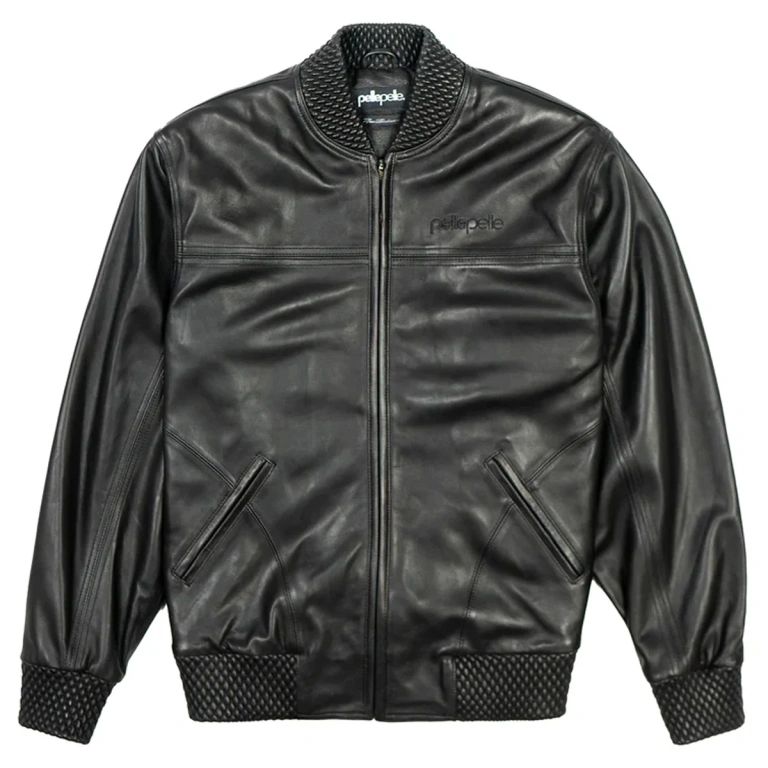 Pelle-Pelle-Black-Basic-Burnish-Genuine-Leather-Jacket-768x768 Pelle Pelle Basic Burnish Black Jacket | Pelle Pelle Store