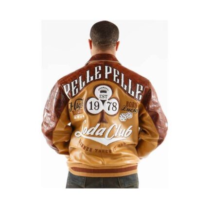 Pelle Pelle New Soda Club Tim Tan Jacket