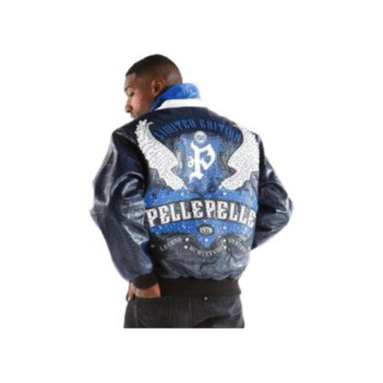 Pelle Pelle Blue Leather Jacket | Pelle Pelle Store