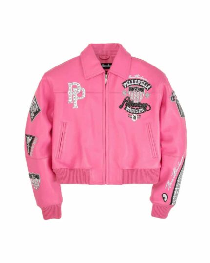 Pelle Pelle American Bruiser Women’s Pink Jacket – 2025 Fashion Icon | Bold Streetwear Meets Feminine Power